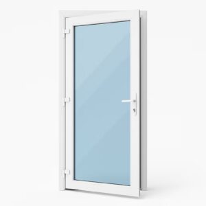 Deur met volledig glas/paneel