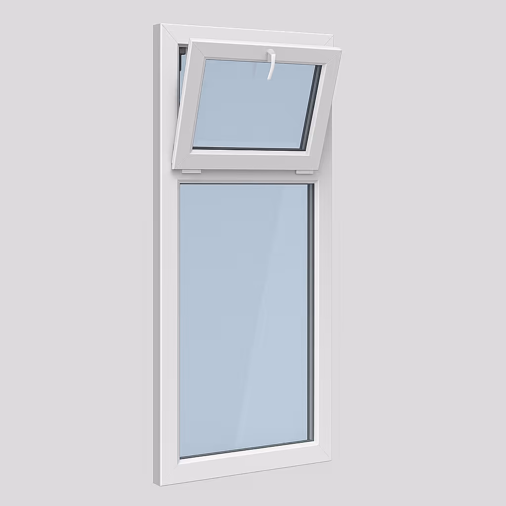 Vast met kiepbovenlicht